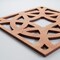 Ekena Millwork Small Brownsville Decorative Fretwork Wood Wall Panels, Cherry, 11 3/8"W x 11 3/8"H x 3/8"T WALW12X12X0375BNECH - alternate 4